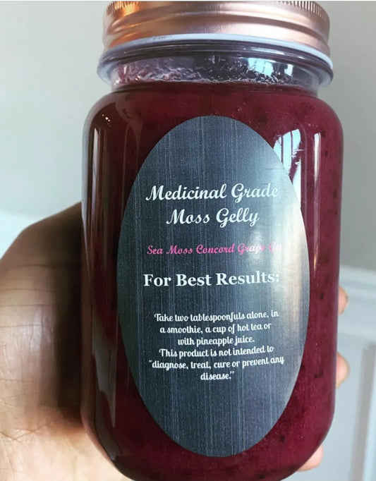 Grape Sea Moss GELLY VITALITY GRADE